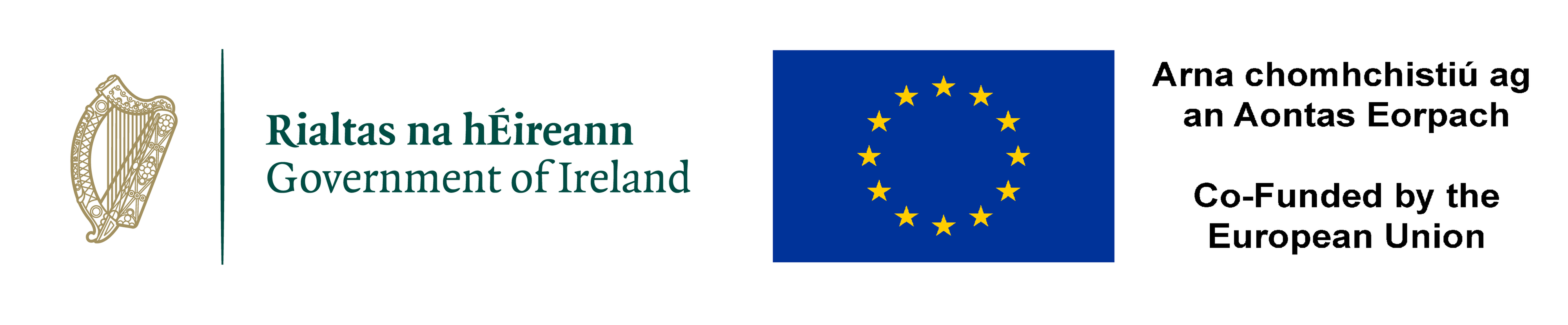 Govt of Ireland and EU Logos